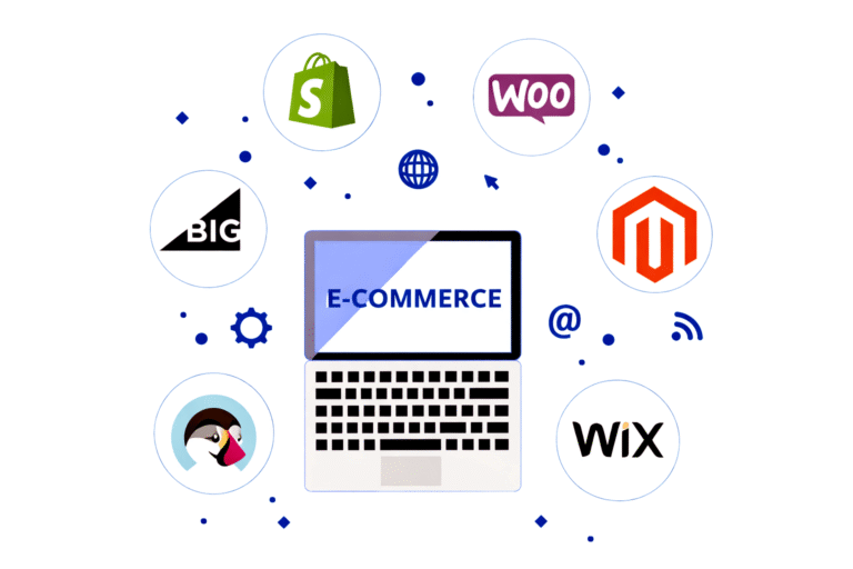 E-commerce website development using Shopify and WooCommerce