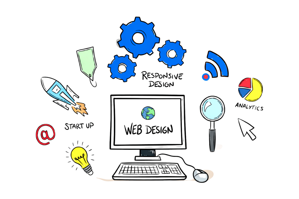 Professional website design and development services
